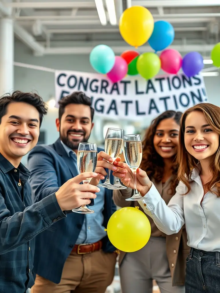 A South African business owner celebrating a successful business milestone with their team, showcasing the impact of effective coaching and strategic planning.